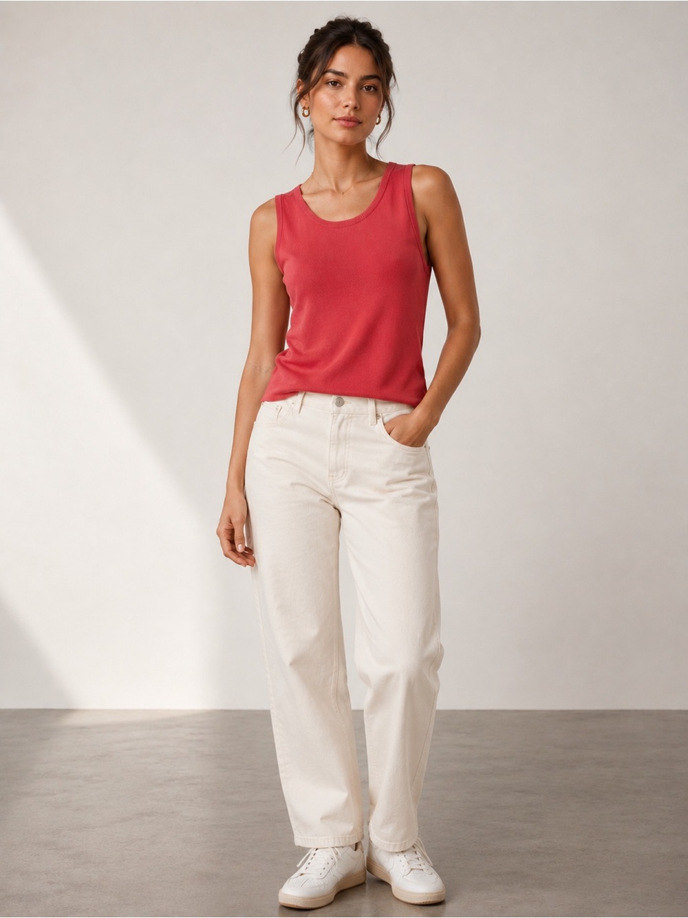 A.L.C. Women’s Coral Summer Tank‎ Top